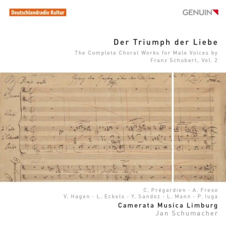 Der Triumph der Liebe The complete choral works for male voices vol.2..